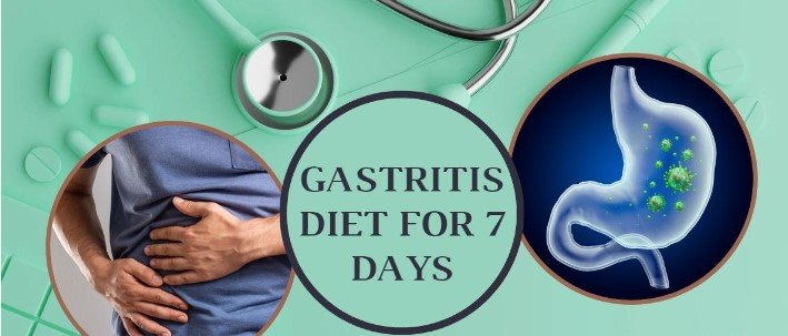7 days diet plan for gastritis